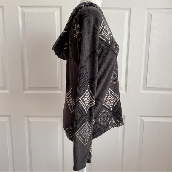 Columbia Gray Snowflake Fleece Hoodie - Picture 2 of 5